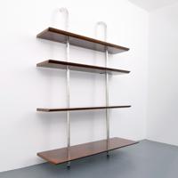 Wall Mounted Shelving Unit Attributed to Saporiti - Sold for $1,375 on 02-06-2021 (Lot 601).jpg